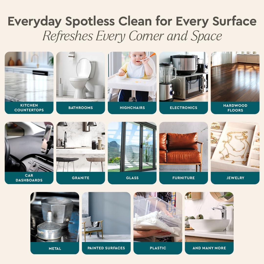 image:imagePuracy All Purpose Cleaner Concentrate PlantPowered MultiSurface Cleaner Surface Cleaner Solution As Seen on TikTok Organic Lemongrass 16 fl oz 1 PackLemongrass