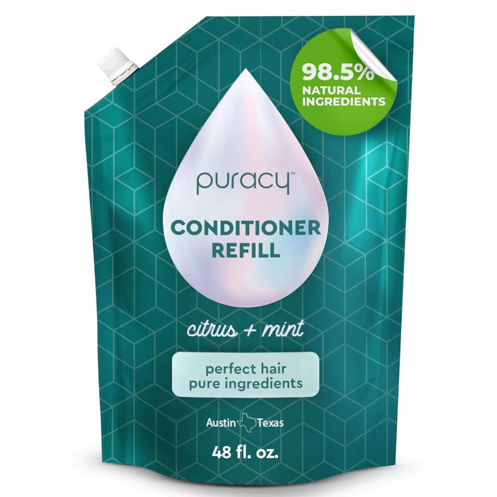 image:imagePuracy Conditioner The Best for Fine Medium and ColorTreated Hair Perfect Hair from Pure Ingredients Stays Cleaner amp Silkier Longer 993 Natural Conditioner 12 Ounce48 Fl Oz Pack of 1