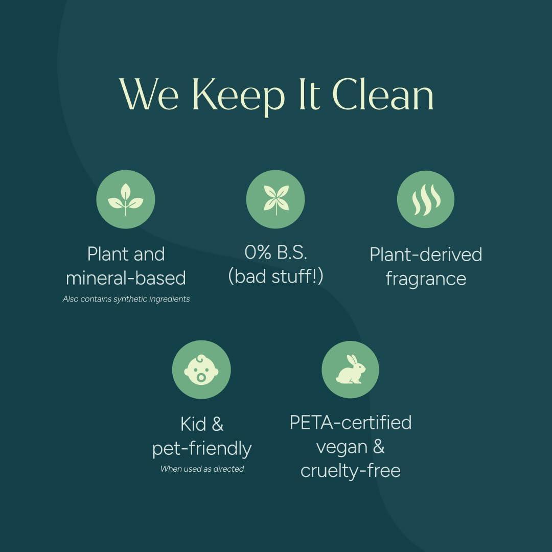 image:imagePuracy Natural Dish Soap Refill SkinSoftening PlantBased Liquid Dishwashing Detergent Soap CleanRinsing WaterSheeting Formula Organic Lemongrass 48 fl ozGreen Tea Lime