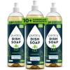 image:imagePuracy Natural Dish Soap Refill  SkinSoftening PlantBased Liquid Dishwashing Detergent Soap CleanRinsing WaterSheeting Formula Organic Lemongrass 48 fl ozFree  Clear