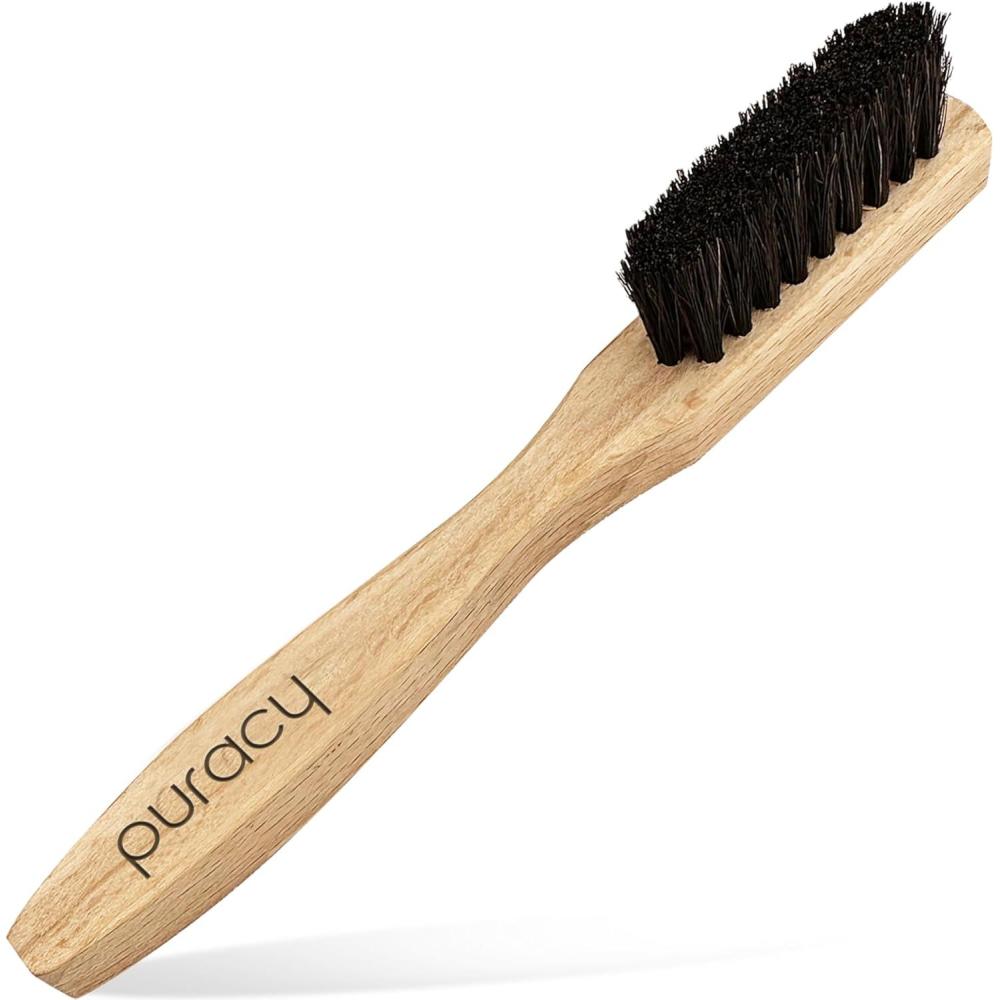 image:imagePuracy Laundry Stain Remover Brush for Tough Deep and Aged Clothing Stains with Vegan Bristles for Safe and Effective Stain and Odor Elimination