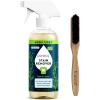 image:imagePuracy Stain Remover with Laundry Brush  Natural Spot Cleaner Spray for Clothes and Laundry Travel and Oil Stain Removal  12oz